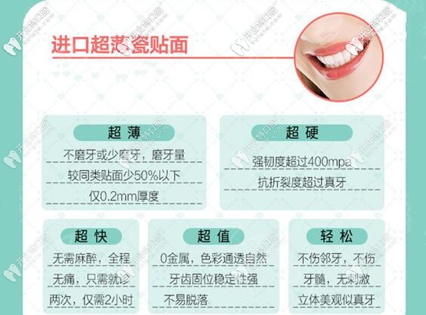 深圳美萊口腔義獲嘉超薄全瓷貼面優(yōu)勢